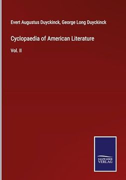 portada Cyclopaedia of American Literature: Vol. Ii