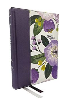 portada Kjv, the Woman'S Study Bible, Cloth Over Board, Purple Floral, red Letter, Full-Color Edition, Thumb Indexed, Comfort Print: Receiving God'S Truth for Balance, Hope, and Transformation (in English)