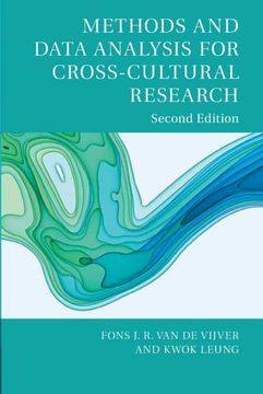 portada Methods and Data Analysis for Cross-Cultural Research: 116 (Culture and Psychology, Series Number 116) (en Inglés)