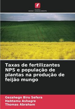 portada Taxas de Fertilizantes nps e População de Plantas na Produção de Feijão Mungo (in Portuguese)