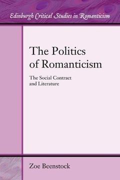 portada The Politics of Romanticism: The Social Contract and Literature (en Inglés)