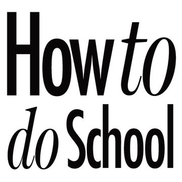 portada How to do School (en Inglés)