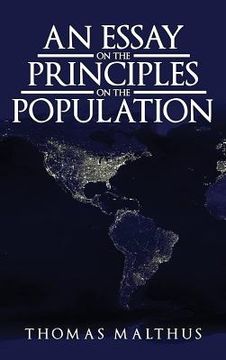 portada An Essay on the Principle of Population: The Original 1798 Edition (en Inglés)