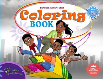 portada Fennell Adventures Coloring Book (en Inglés)