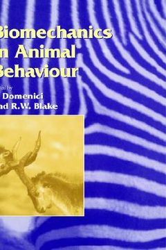 portada biomechanics in animal behaviour (en Inglés)