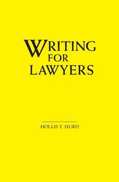portada Writing for Lawyers (en Inglés)