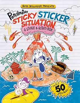 portada Sticky Sticker Situation: A Sticker & Activity Book (en Inglés)