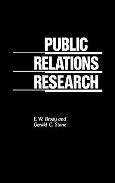 portada Public Relations Research (in English)