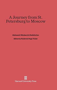 portada A Journey From st. Petersburg to Moscow (in English)