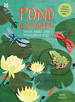 portada Pond Explorer: Nature Sticker & Activity Book (en Inglés)