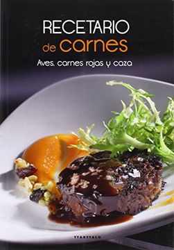 portada Recetario de Carnes: 45 (Cocina) (in Spanish)