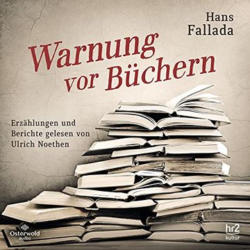 portada Warnung vor Büchern: Erzählungen und Berichte: 3 cds (en Alemán)