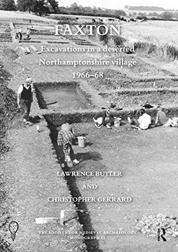 portada Faxton: Excavations in a Deserted Northamptonshire Village 1966–68 (The Society for Medieval Archaeology Monographs) (en Inglés)