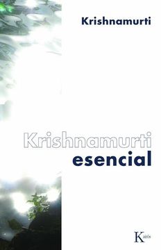 portada Krishnamurti Esencial (in Spanish)