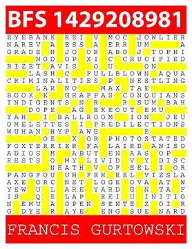 portada Bfs 1429208981: A BFS Puzzle (en Inglés)