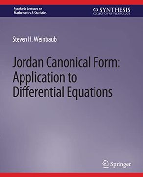 portada Jordan Canonical Form: Application to Differential Equations (en Inglés)