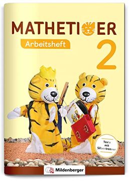 portada Mathetiger 2 - Arbeitsheft - Neubearbeitung: Passend zur Heft- und Buchausgabe (Mathetiger - Neubearbeitung) (en Alemán)