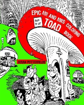 portada Epic Mr And Mrs Toad Adult Coloring Book