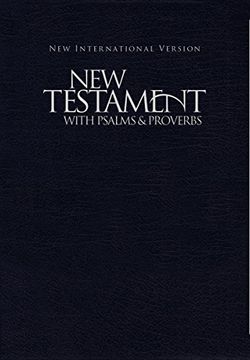 portada NIV, New Testament with Psalms and   Proverbs, Pocket-Sized, Paperback, Blue