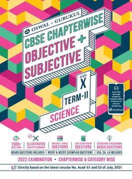 portada Science Chapterwise Objective + Subjective for CBSE Class 10 Term 2 Exam (en Inglés)