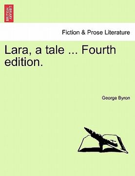 portada lara, a tale ... fourth edition. (in English)