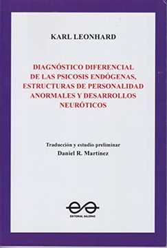portada Diagnostico Diferencial de las Psicosis Endogenas Estructur (in Spanish)