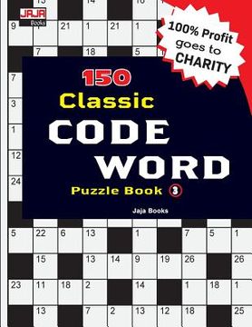 portada 150 Classic Code Word Puzzle Book (en Inglés)