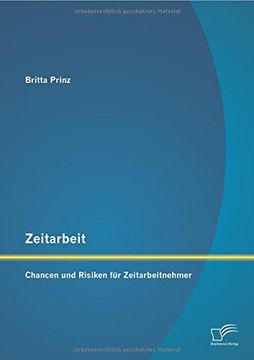 portada Zeitarbeit: Chancen und Risiken für Zeitarbeitnehmer (German Edition)