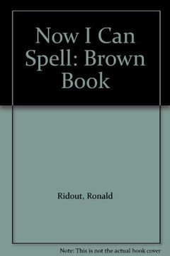 portada Now i can Spell: Brown Book (en Inglés)