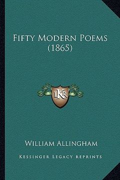 portada fifty modern poems (1865) (en Inglés)