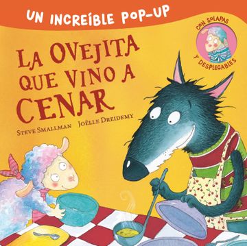 portada La Ovejita que Vino a Cenar (Pop-Up): Un Increíble Pop-Up con Solapas y Desplegables (Cuentos Infantiles)