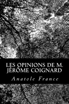 portada Les opinions de M. Jérôme Coignard