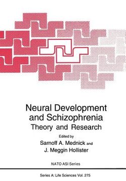 portada Neural Development and Schizophrenia: Theory and Research (en Inglés)