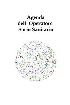 portada Agenda Dell'Operatore Socio Sanitario (en Italiano)