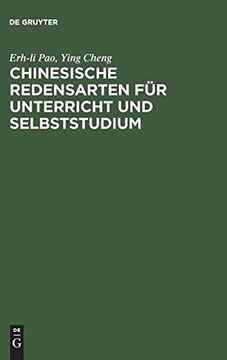 portada Chinesische Redensarten für Unterricht und Selbststudium (en Alemán)