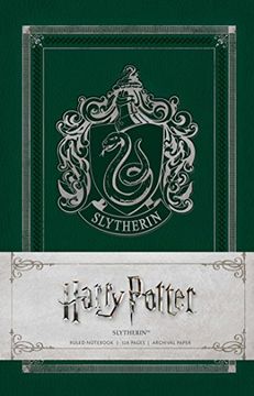 portada Harry Potter: Slytherin Ruled Notebook (in English)