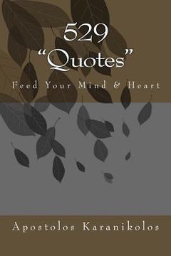 portada 529 "quotes": Feed Your Mind & Heart