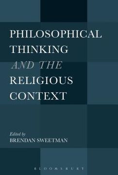 portada Philosophical Thinking and the Religious Context (en Inglés)