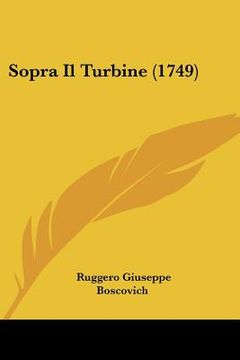 portada Sopra Il Turbine (1749) (en Italiano)