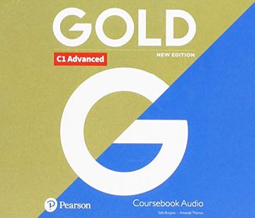 portada Gold c1 Advanced new Edition Class CD (Audiolibro en Inglés) (in English)