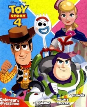 portada Disney Pixar toy Story 4 Colorear y Divertirme