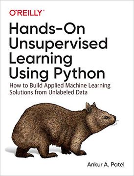portada Hands-On Unsupervised Learning Using Python: How to Build Applied Machine Learning Solutions From Unlabeled Data (in English)
