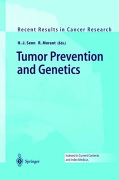 portada Tumor Prevention and Genetics (Recent Results in Cancer Research, 163) (in English)