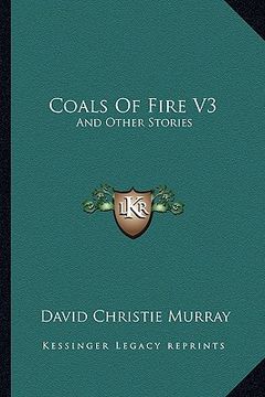 portada coals of fire v3: and other stories (en Inglés)
