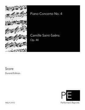 portada Piano Concerto No. 4 (en Inglés)