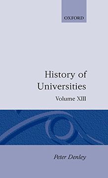 portada History of Universities: 1994: Vol 13 (History of Universities Series) (en Inglés)