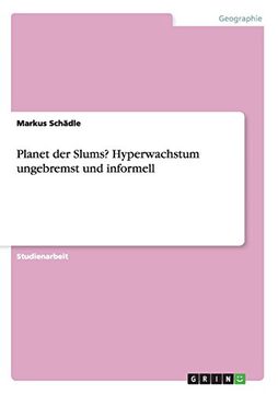 portada Planet der Slums? Hyperwachstum ungebremst und informell (German Edition)