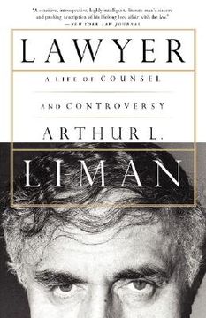 portada lawyer: a life of counsel and controversy (en Inglés)