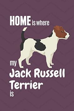 portada Home is Where my Jack Russell Terrier is: For Jack Russell Terrier dog Fans (en Inglés)