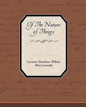 portada of the nature of things
